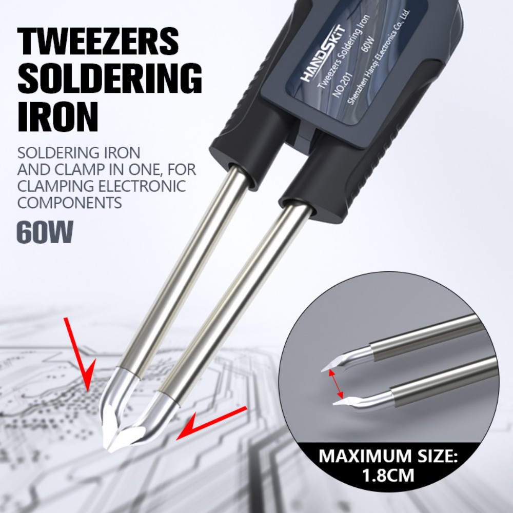Electronics Repair Tool - Pinzetta per Saldatura T12 – Impugnatura