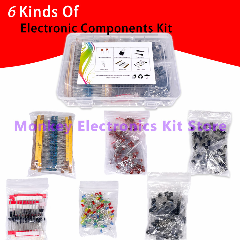 Electronics Repair Center - 6 tipi di componenti kit resistenza