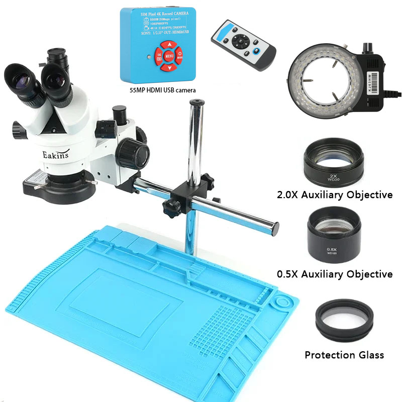 Microscopio stereo trinoculare - Electronics Repair Simulator recensione e prezzo